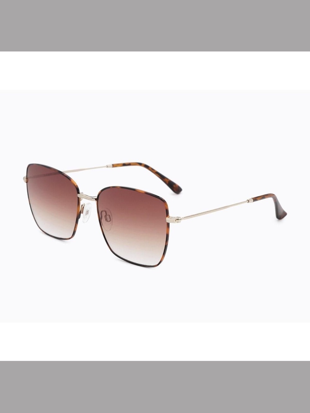 Women’s Tortoiseshell Sunglasses with Brown Gradient Lenses